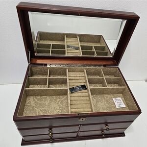 Bombay Company - Wooden Jewelry Chest